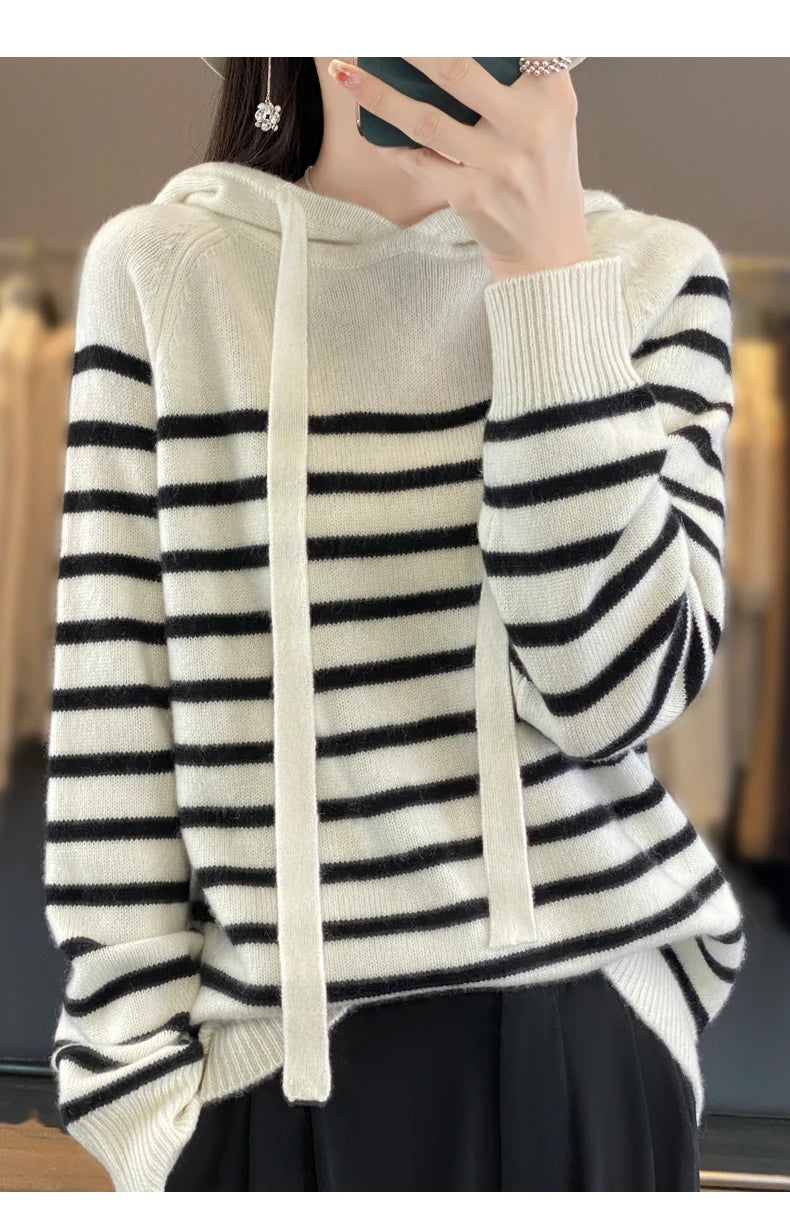 Woolen  Hooded Sweater