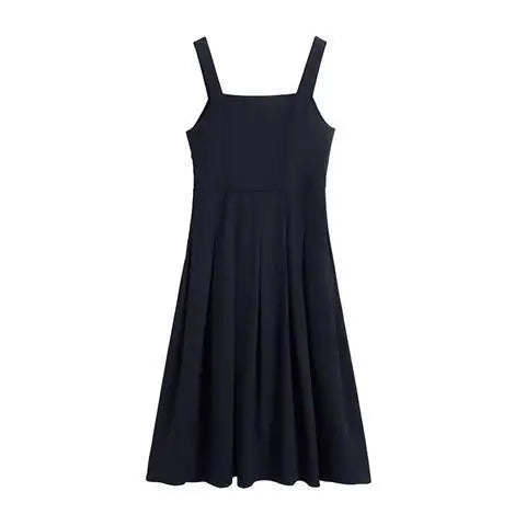 Elegant Women Black Hepburn Dress