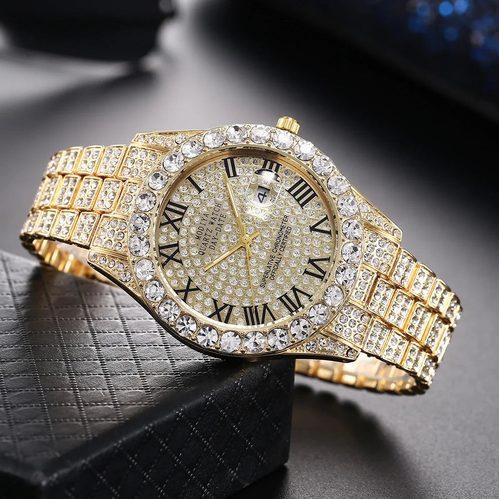 Luxury Classic Golden Men's Roman Scale