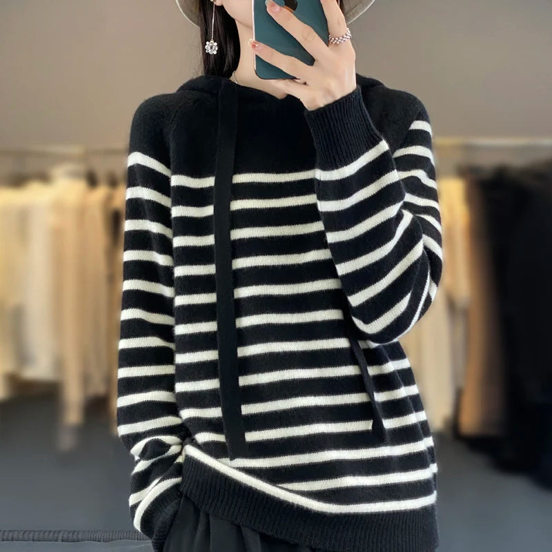 Woolen  Hooded Sweater