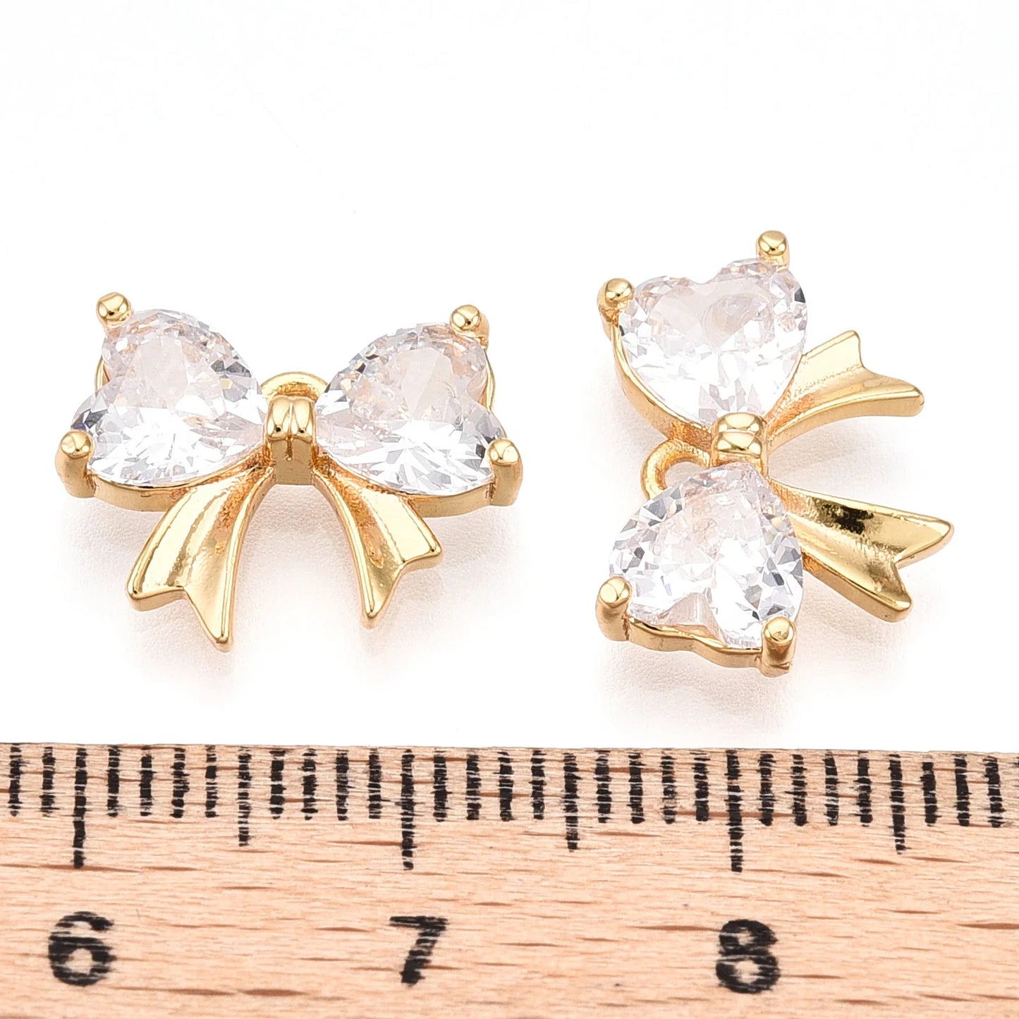 18K Gold Plated Earring Charm