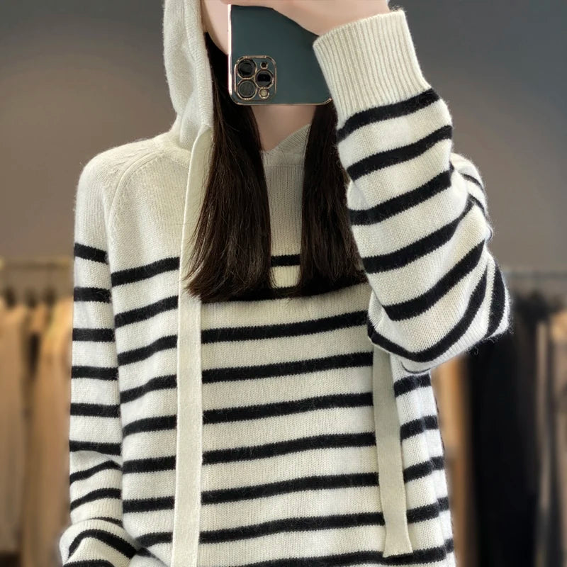 Woolen  Hooded Sweater