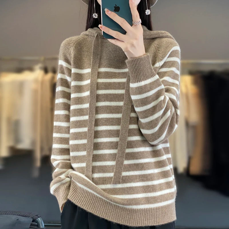 Woolen  Hooded Sweater