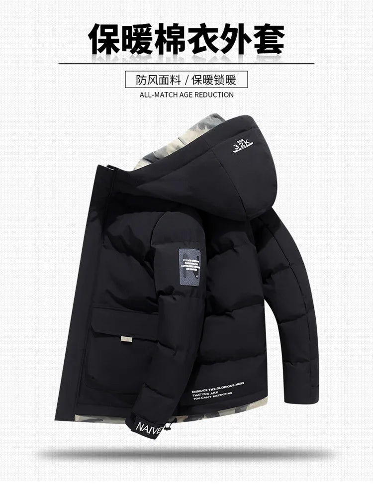 Puffer Jacket Windbreak Padded