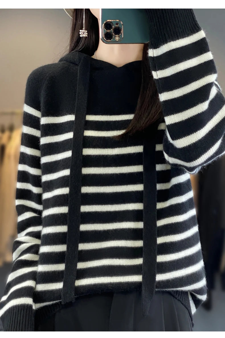 Woolen  Hooded Sweater