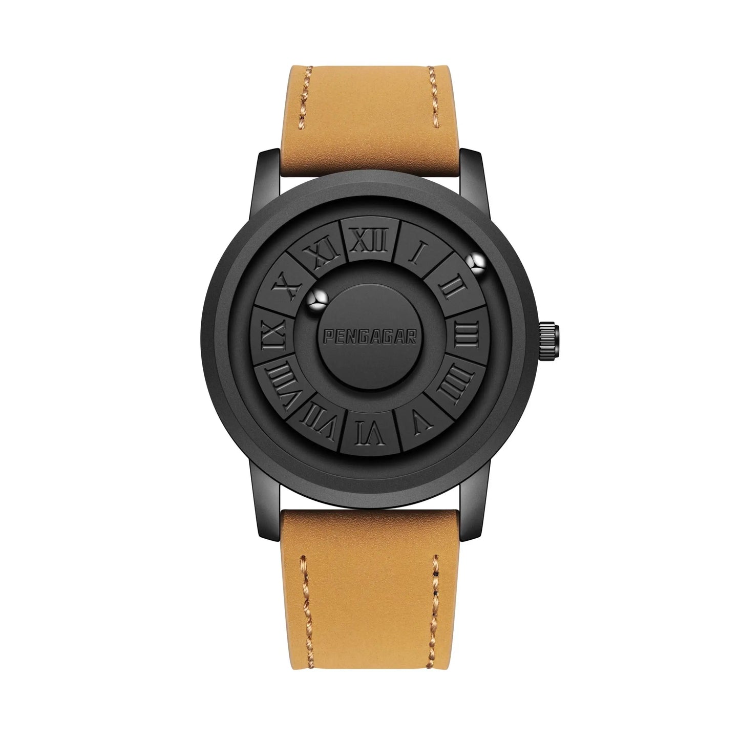 Leather Quartz Watch