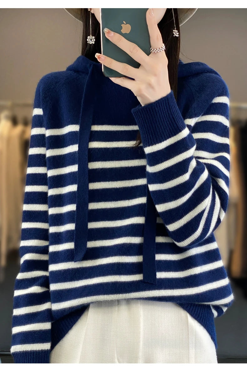 Woolen  Hooded Sweater