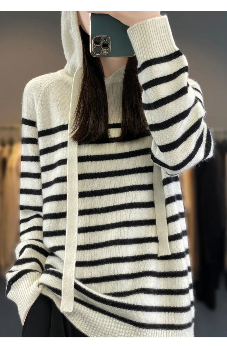 Woolen  Hooded Sweater