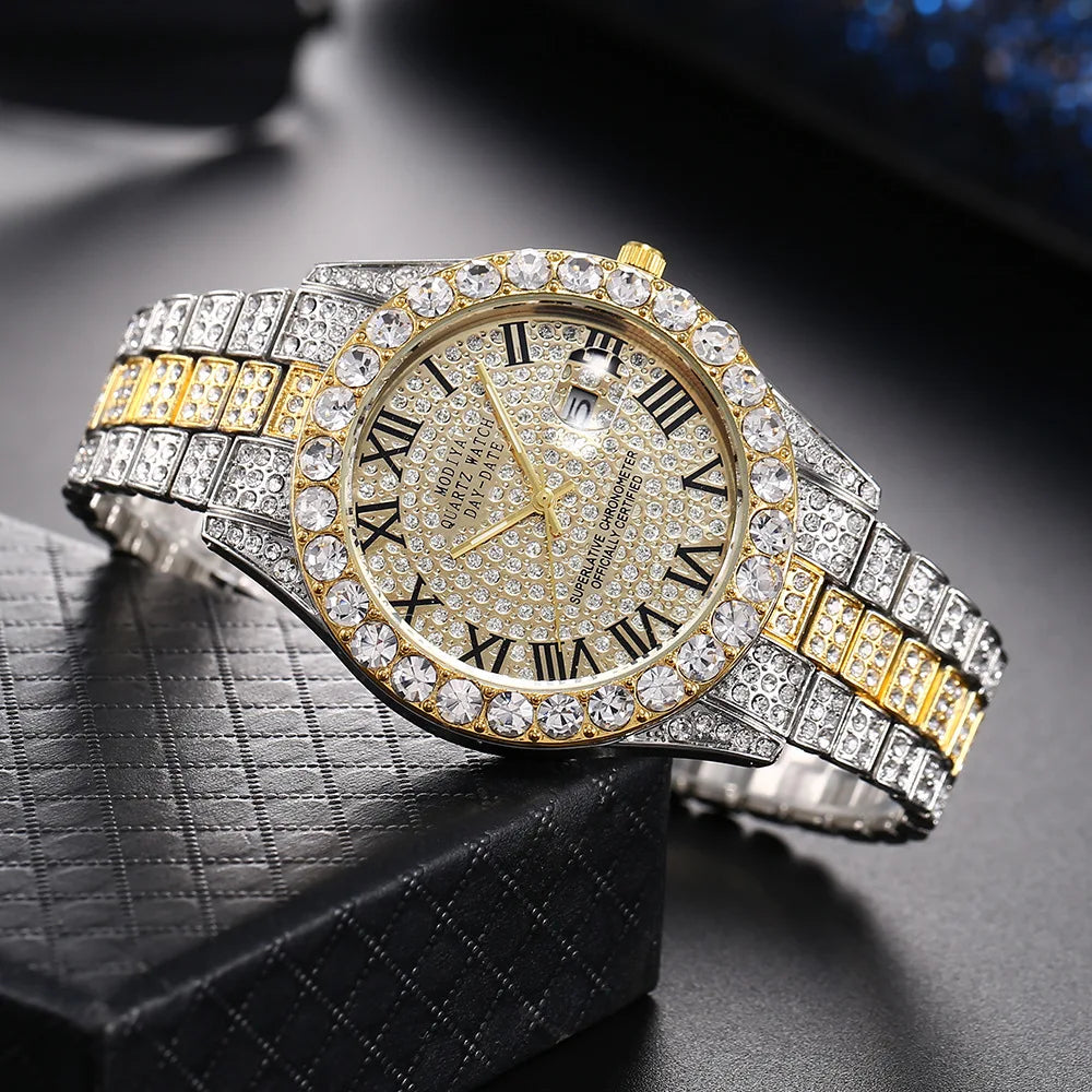 Luxury Classic Golden Men's Roman Scale