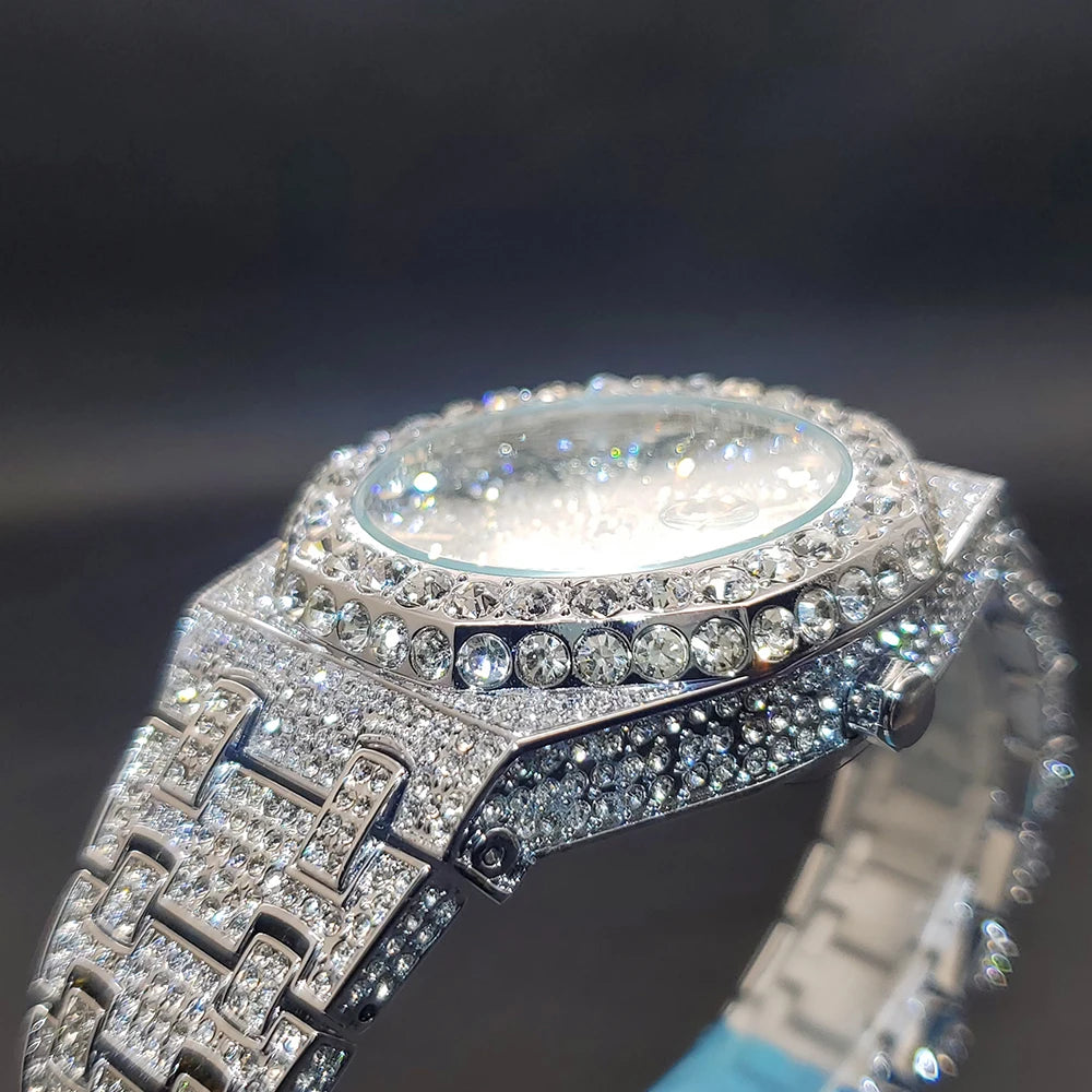 Luxury Diamond Men's Watch