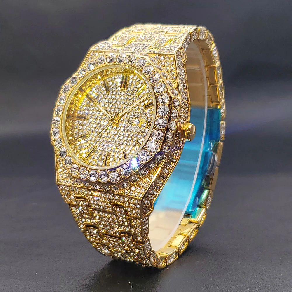 Luxury Diamond Men's Watch