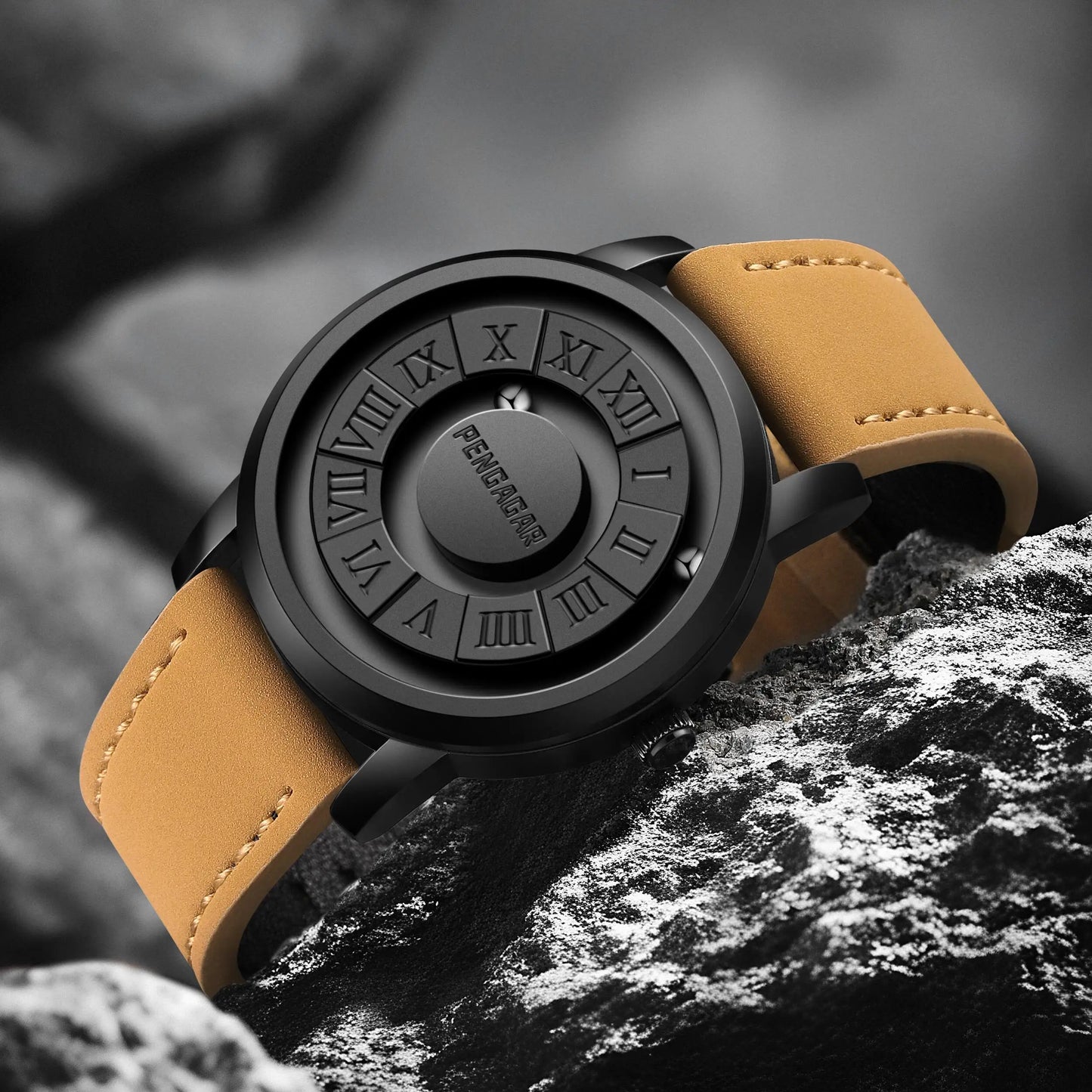 Leather Quartz Watch