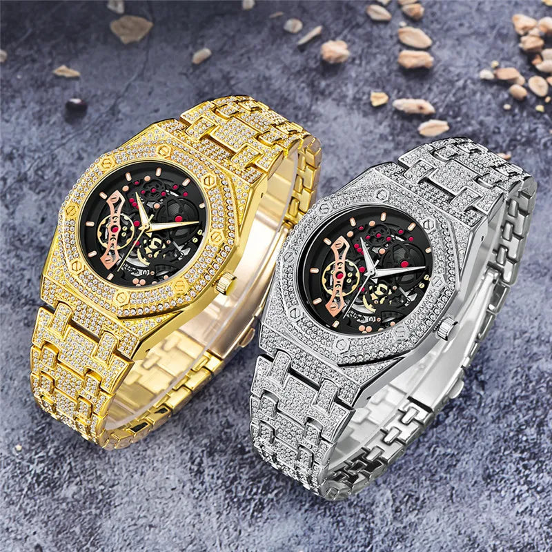 Men Luxury Gold Watch