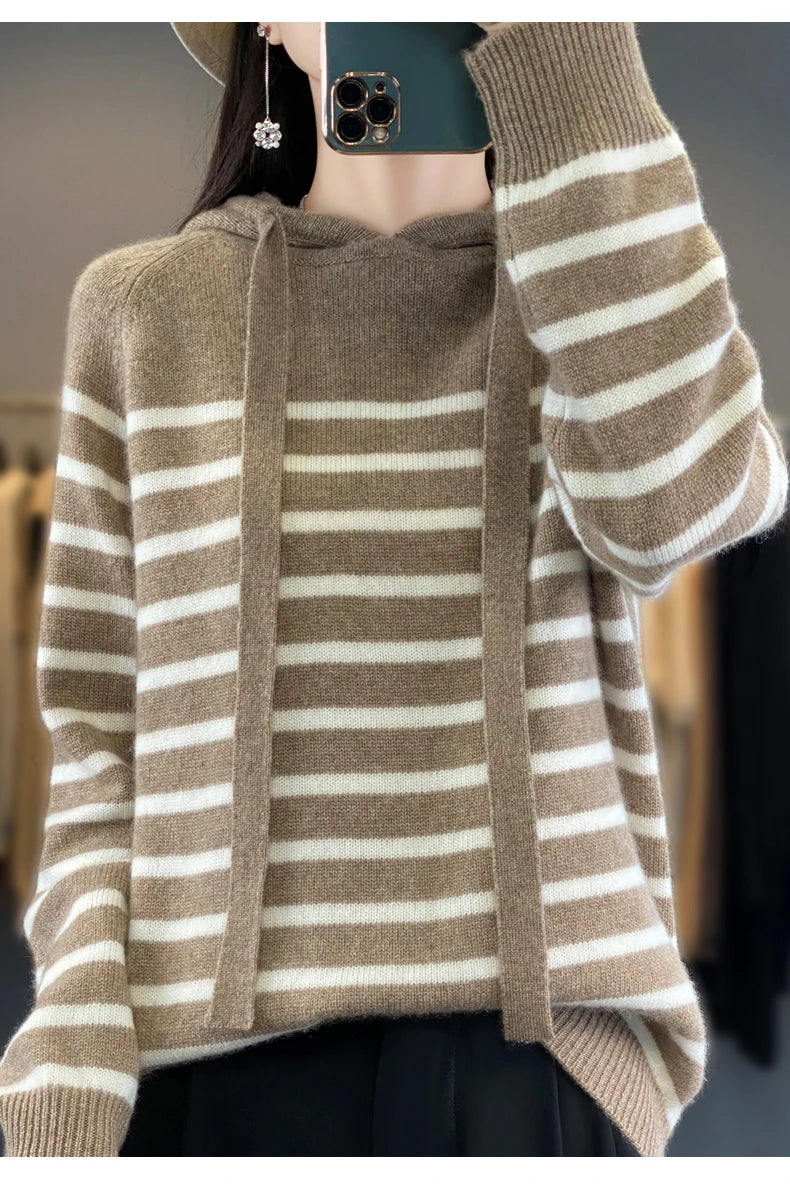 Woolen  Hooded Sweater