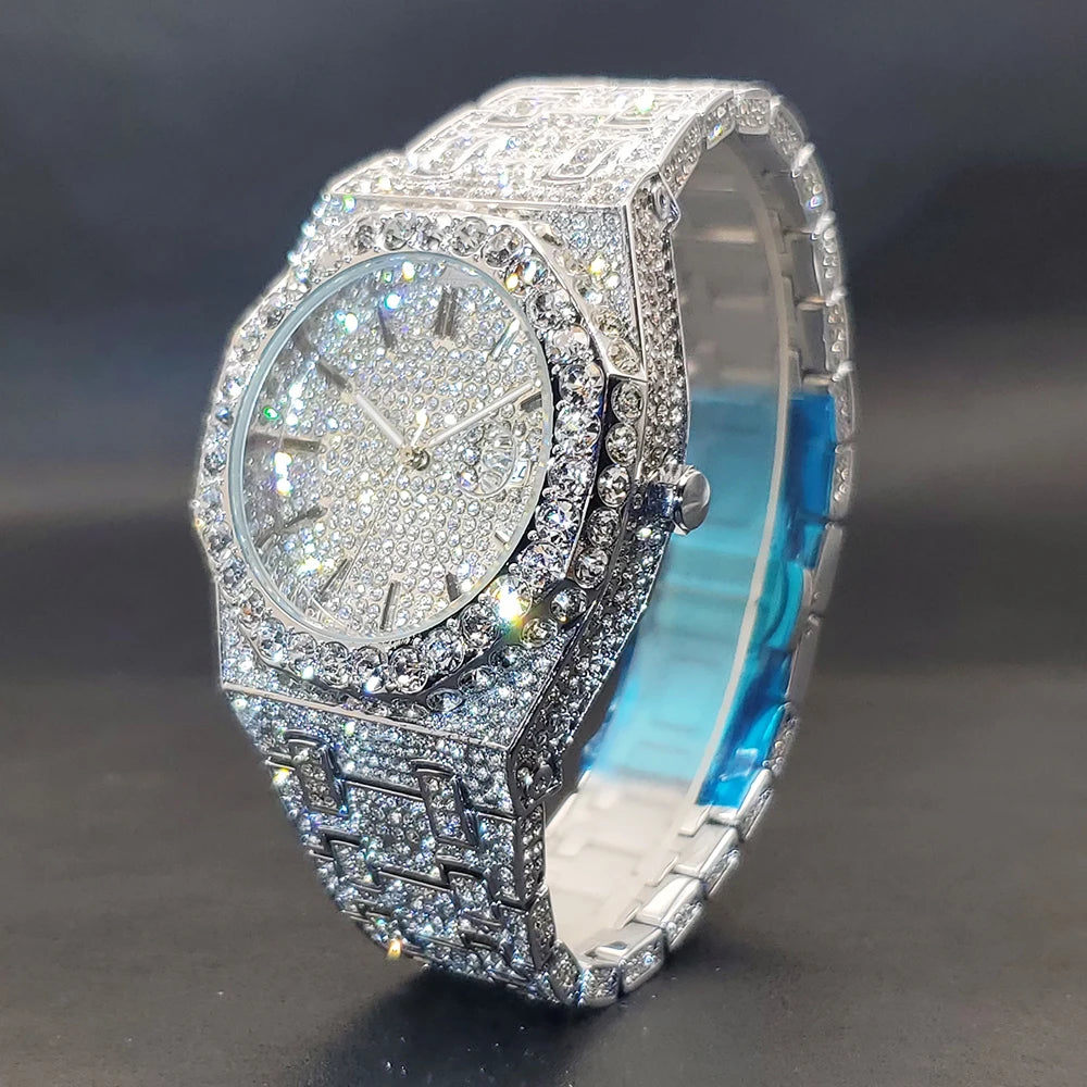 Luxury Diamond Men's Watch