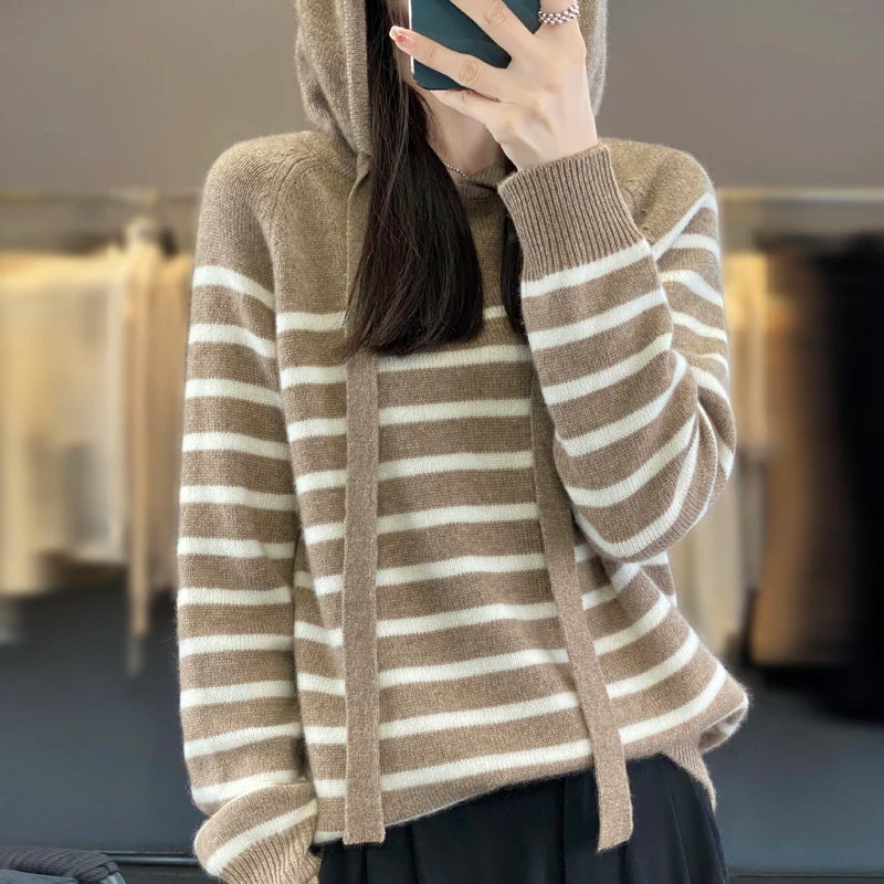 Woolen  Hooded Sweater