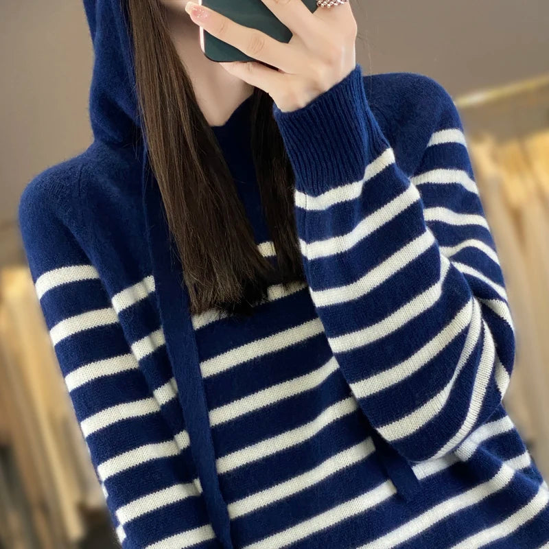 Woolen  Hooded Sweater